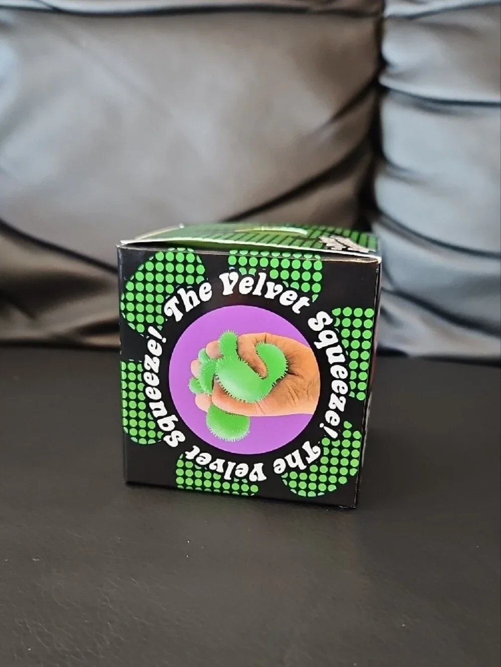 Needoh Fuzz Ball Flower Power Toy - Green
